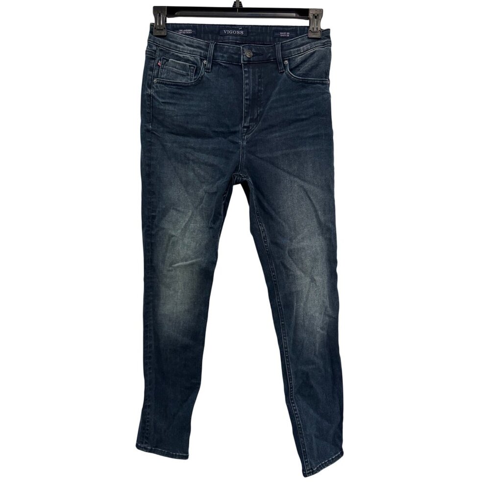 Vigoss High Rise Skinny Jeans Women Waist 30 Length 28 Dark Wash Denim Stretchy